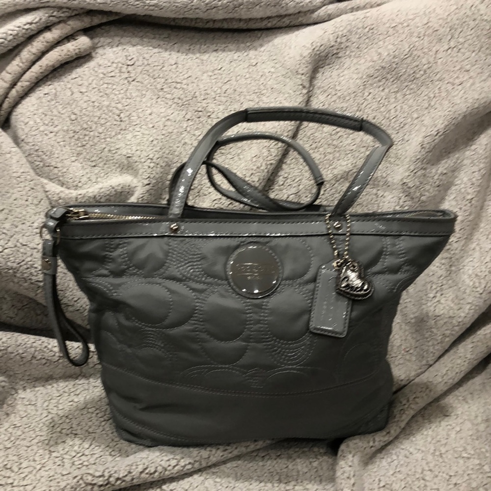 Coach mini tote bag